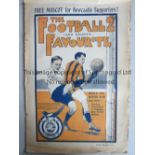 THE FOOTBALL AND SPORTS FAVOURITE 1921 Issue dated 3/12/1921 including 20 pages of Football and