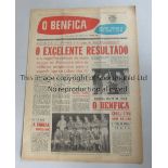 1962 INTERCONTINENTAL CUP Santos v Benfica (1st Leg) played 19/9/1962 at the Estadio Maracana, Rio