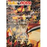 1984 EUROPEAN CUP FINAL Roma v Liverpool played 30/5/1984 at Stadio Olimpico, Rome. Giallorossi