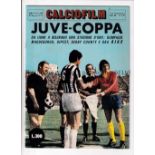 1973 EUROPEAN CUP FINAL Ajax v Juventus played 30 May 1973 at Red Star Stadium, Belgrade. Rare