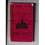 NORWICH Mancroft pocket guide to Norwich with official city map. 1907. Cellotape at spine. Fair