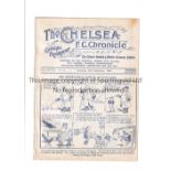 CHELSEA Home programme v Newcastle United 24/9/1932. Ex Bound Volume. Generally good