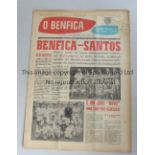 1962 INTERCONTINENTAL CUP Benfica v Santos (2nd Leg) played 11/10/1962 at Estadio da Luz, Lisbon.
