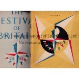 FESTIVAL OF BRITAIN Two softback books "The Festival of Britain 1951" (74 Pages) mostly a