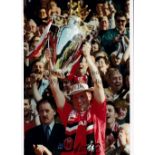 MAN UNITED Twenty, 7 colour and 13 B/W autographed 12 x 8 photos of former players from the