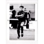 FOOTBALL PRESS PHOTOS 1990'S Sixty eight B/W photos with stamps on the reverse featuring English