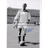 CHARLTON ATHLETIC Seven, 5 B/W and 2 colour autographed 12 x 8 photos of former players Bonds,