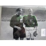 MANCHESTER CITY Seven, 2 colour and 5 colourized autographed 16 x 12 photos of former players Bert