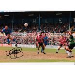 ANDY RITCHIE Autographed three colour 12 x 8 photos, showing Ritchie scoring & celebrating various