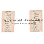 KENT CCC AUTOGRAPHS 1931 Album page signed by 11 members of 1931 side, inc. Chapman, Hardinge,