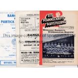 GLASGOW RANGERS Seventeen programmes including 14 homes from 1962 - 1970 inc. Airdrie 13/10/1962 and