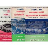 FA CUP FINAL PROGRAMMES Fifty three programmes. A run from 1960 - 2010. Missing 1970 Replay,