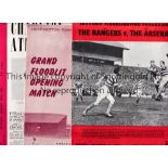 ARSENAL Twelve programmes for away Friendlies v. Charlton, Norwich team changes, Northampton and