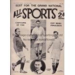 MANCHESTER CITY Three Allsports magazines relating to City, 20/10/1923 with a picture of the new