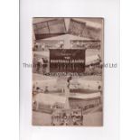 ARSENAL V TOTTENHAM HOTSPUR / FL JUBILEE Programme for the match at Arsenal 20/8/1938, slight