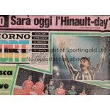 1985 EUROPEAN CUP FINAL Juventus v Liverpool played 29/5/1985 at Heysel Stadium. Rare ''IL