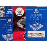 CHARITY SHIELD PROGRAMMES Programmes for 7 non-Wembley matches, 1953 Arsenal v Blackpool, team