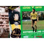 GEORGE BEST Three Testimonial programmes in which Best appeared on the line-up page, Billy Bingham