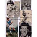 FOOTBALL AUTOGRAPHS Twenty eight signed magazine pictures from the 1950's and 1960's inc. Dodgin,