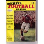 BOUND VOLUME OF CHARLES BUCHANS FOOTBALL MONTHLY A complete run Volume 1, September 1951 to August