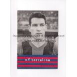 BARCELONA V DINAMO ZAGREB 1961 Programme for the ICFC tie in Barcelona 13/12/1961. Very good