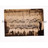 TRANMERE ROVERS 1913/14 A 6" X 4" sepia team group photograph on gelatin silver paper for the team