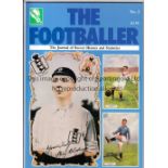 THE FOOTBALLER MAGAZINE Issues No. 1 - 6 of The Journal of Soccer History and Statistics. Very good