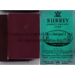 SURREY C.C.C. Three softback books:- Yearbooks 1949 and 1950 and Surrey County Cricket Club 1845 -