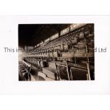 TOM WHITTAKER COLLECTION / ARSENAL An 8" X 6" b/w Press photo of the seats in the East Stand at