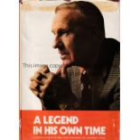 BILL SHANKLY Limited edition hardback book, A Legend In His Own Time with a worn dust jacket with