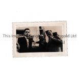 ARSENAL PRESS PHOTO Previously the property of Manager Tom Whittaker, Press photo with stamp on