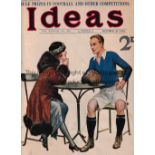 LADIES IN FOOTBALL 1920'S Three full issues of Ideas magazine, 27/10/1923, 19/1/1924 and 24/4/1926