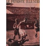 HOLLAND V BELGIUM 1953 Full Belgium magazine, Le Patriote Illustre 26/4/1953 for the match played in