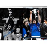 RANGERS AUTOGRAPHS Twelve 8 x 6 photos of former players from the 1960s - 90s, 12 in total including