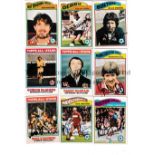 TOPPS TRADING CARDS AUTOGRAPHS Forty seven of the 1978/79 set including John Robertson, Colin