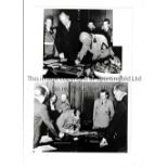 CHAMBERLAIN / DALADIER / HITLER / MUSSOLINI Four 7" X 5" b/w officially reproduced Press photos with
