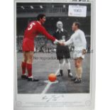 LIVERPOOL AUTOGRAPHS Four 16 x 12 limited Autographed Editions, all limited to 75 issued, of Ron