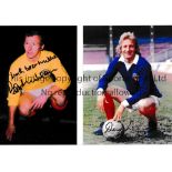 SCOTLAND AUTOGRAPHS Fifteen 8 x 6 photos of former Internationals from the 1960s - 80s, including