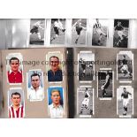 CIGARETTE CARDS Two complete albums, Churchill's Association Footballer X 50 and Wills Association