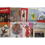 CINEMA PROGRAMMES Twelve programmes 1946 - 1972 including The Magic Show 1946, Passionate Summer