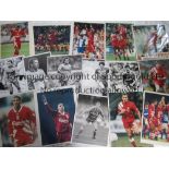 LIVERPOOL PRESS PHOTOS Over 200 b/w and colour Press photos from the 1990's with stamps on the