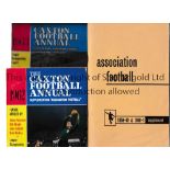 CAXTON SUPPLEMENTS Three Supplements to the Association Football Caxton Football Annuals, 1959/