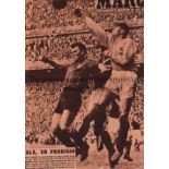 1957 EUROPEAN CUP FINAL Real Madrid v Fiorentina played 30/5/1957 at the Bernabeu, Madrid. ''MARCA''