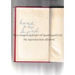 BILLY WRIGHT AUTOGRAPH Hardback book and dust jacket, The World's My Football Pitch, signed on the