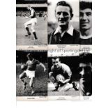FOOTBALL PHOTO POSTCARDS Nine postcards from the 1960's including Ian Ure, George Eastham, Graham