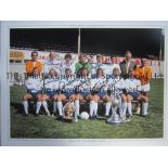 DERBY COUNTY AUTOGRAPHS A 16 x 12 col photographic edition of the 1971/72 First Division Champions
