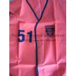 ARSENAL Red Messenger jacket / bib with the Arsenal crest on the front before 2002. Good