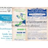 PROGRAMMES FOR FOOTBALL FRIENDLIES Twenty six programmes from 1950 onwards. Includes QPR v