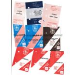 ARSENAL Seventy five Executive Box ticket stubs which includes all competitions, 1994/5 X 7, 1995/