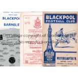 RESERVE & YOUTH FOOTBALL PROGRAMMES Approximately 60 programmes including Blackpool v Wolves 57/8,